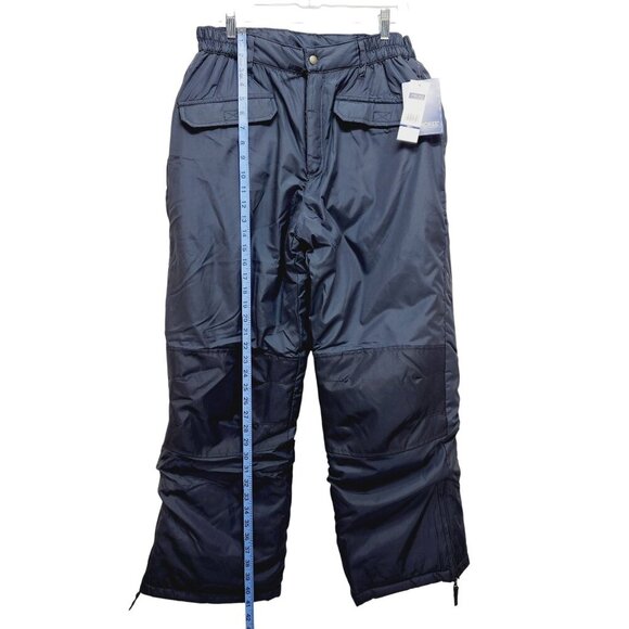 Cherokee Mens Insulated Snow Pants SZ Large Waterproof Outdoor Winter Wear blue - Picture 3 of 12